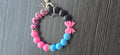 Keychain-Pink & Blue