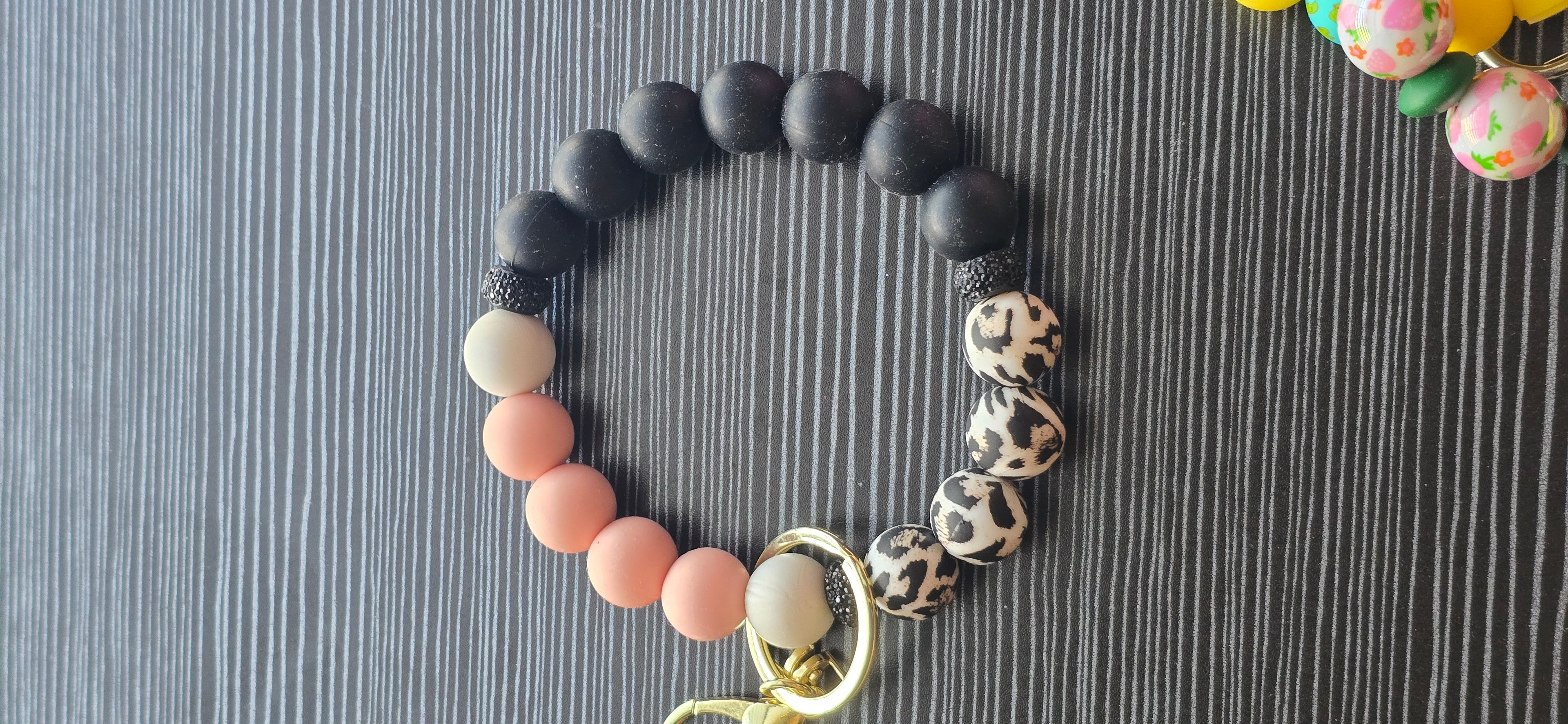 Keychain-Leopard Print