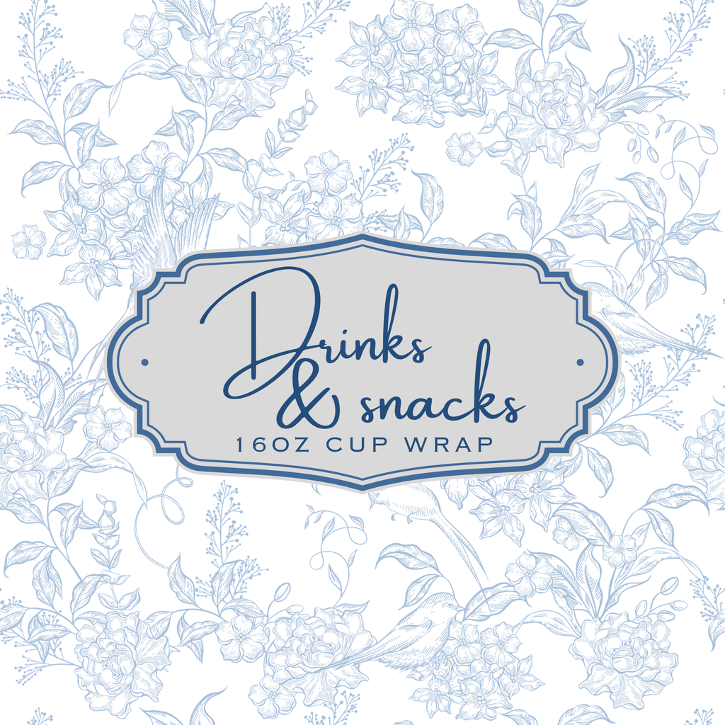 Drinks and Snacks-16oz