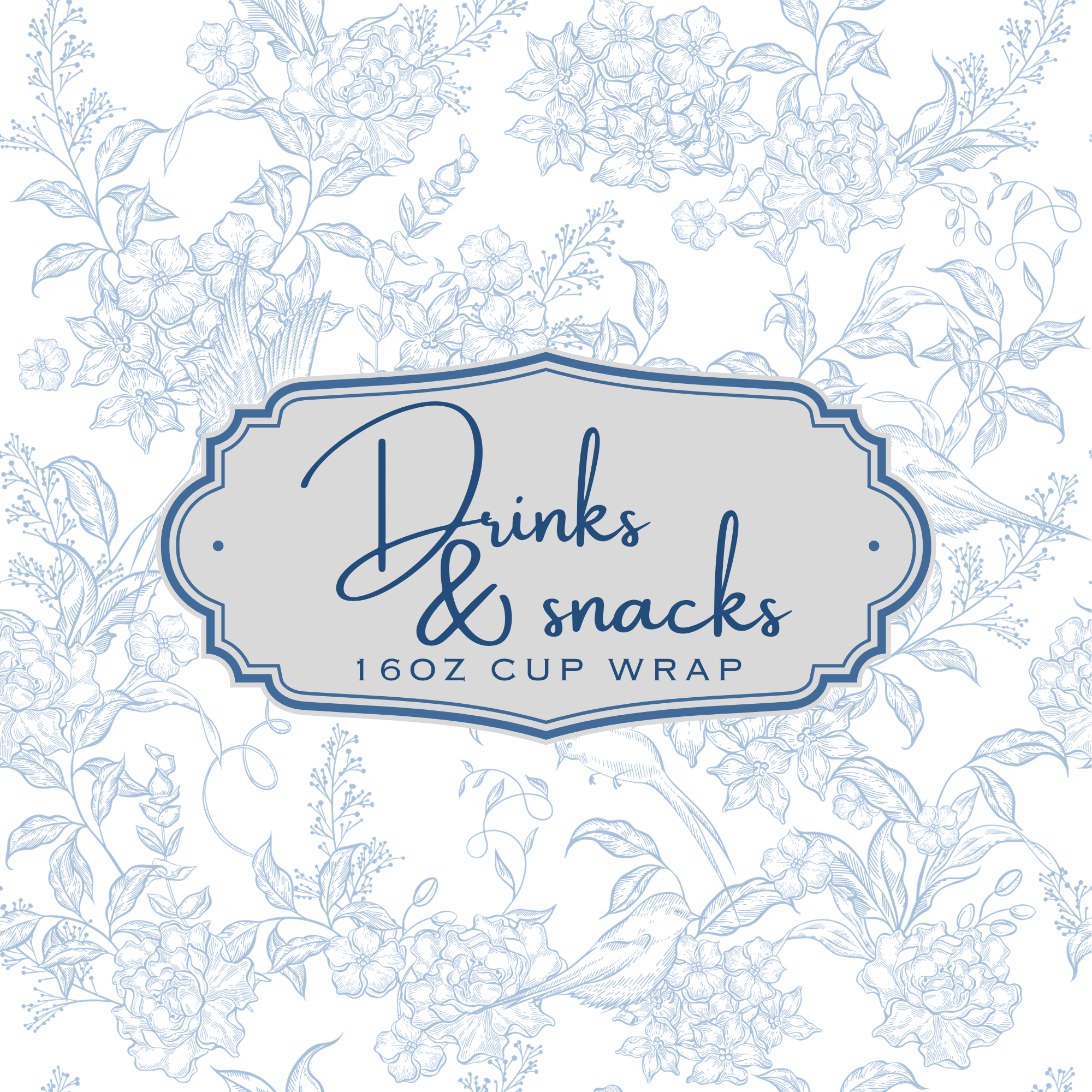 Drinks and Snacks-16oz